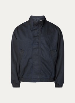 Levi's Heren Highland Park bomberjack van denim met steekzakken in de kleur Donkerblauw