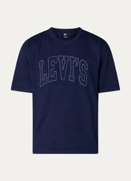 Levi's Heren Lockwood Practise T-shirt met logoprint in de kleur Donkerblauw