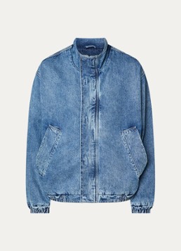 Levi's Heren Highland spijkerjas met opstaande kraag en steekzakken in de kleur Staalblauw
