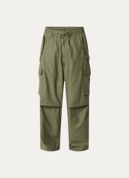 Levi's Heren Loose fit cargobroek met klepzakken in de kleur Olijfgroen