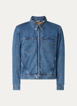 Levi's Heren Spijkerjas met borst- en steekzakken in de kleur Indigo