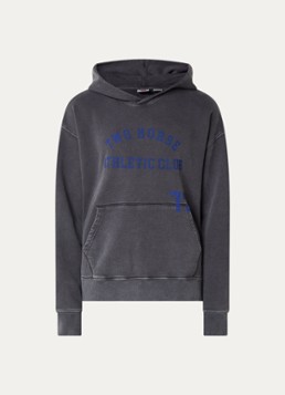 Levi's Heren Hoodie met print in de kleur Antraciet