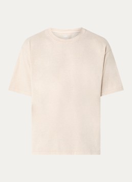 Levi's Heren T-shirt met ronde hals in de kleur Beige