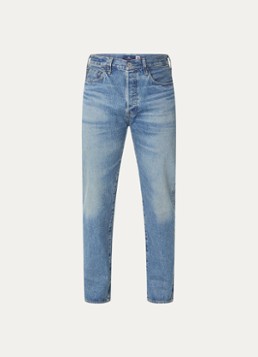 Levi's Heren Slim fit jeans met medium wassing in de kleur Indigo