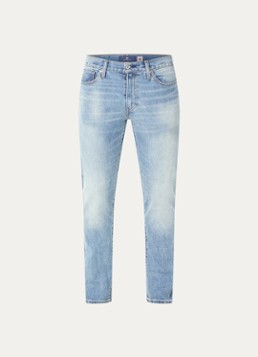 Levi's Heren 511 slim fit jeans met medium wassing en steekzakken in de kleur Indigo