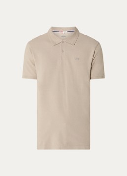 Levi's Heren Regular fit polo met logoborduring in de kleur Beige
