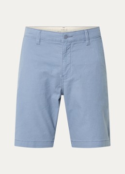 Levi's Heren XX Chino korte broek in linneblend in de kleur Blauwgrijs