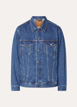 Levi's Heren Spijkerjas met borstzakken in de kleur Indigo