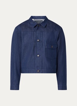 Levi's Heren Spijkerjas met borstzak in de kleur Indigo