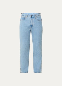 Levi's Heren 537 slim fit jeans met lichte wassing in de kleur Indigo