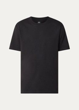 Levi's Heren T-shirt met stretch in de kleur Zwart