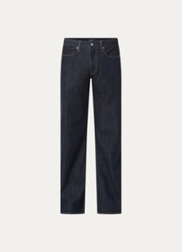 Levi's Heren Straight leg jeans met donkere wassing in de kleur Indigo