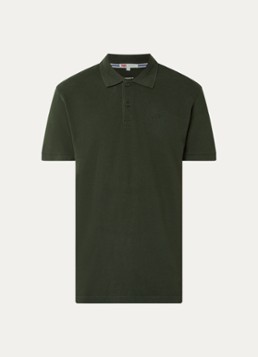 Levi's Heren Rosin regular fit polo met logo in de kleur Bronsgroen