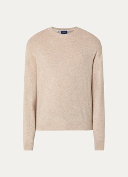 Levi's Heren Sweater in kasjmierblend in de kleur Beige