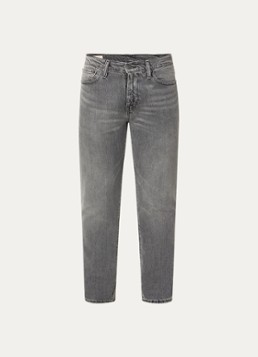 Levi's Heren 511 slim fit jeans met gekleurde wassing in de kleur Grijs