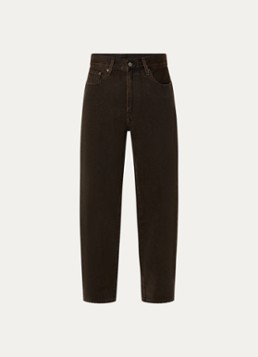 Levi's Heren 568 straight leg jeans met gekleurde wassing in de kleur Donkerbruin