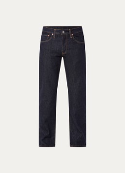 Levi's Heren 502 slim fit jeans met donkere wassing in de kleur Indigo