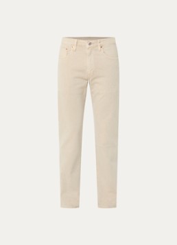 Levi's Heren 502 slim fit jeans met gekleurde wassing in de kleur Vanillegeel