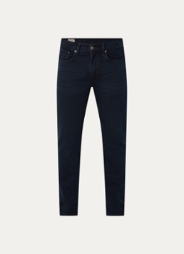 Levi's Heren 502 Slim fit jeans met donkere wassing en steekzakken in de kleur Indigo