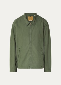 Levi's Heren Jack met steekzakken in de kleur Legergroen