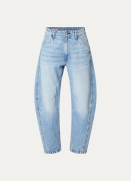 Levi's Heren Wide leg jeans met lichte wassing en steekzakken in de kleur Blauwgrijs