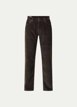 Levi's Heren 555 straight leg jeans met gekleurde wassing in de kleur Donkerbruin