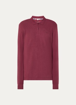Levi's Heren Regular fit polo met logoborduring in de kleur Bordeauxrood