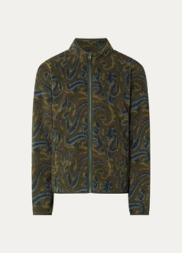 Levi's Heren Nolan jack van teddy met print in de kleur Bronsgroen