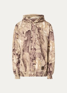 Levi's Heren Hoodie met print in de kleur Beige
