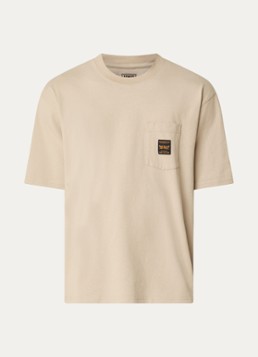 Levi's Heren Workwear T-shirt met borstzak in de kleur Khaki