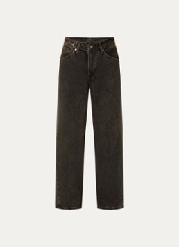 Levi's Heren Wide fit jeans met gekleurde wassing en steekzakken in de kleur Donkerbruin