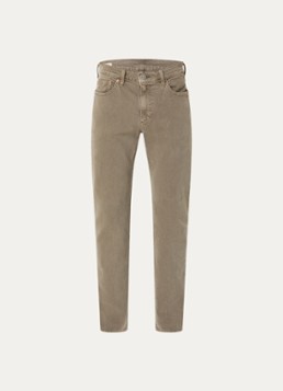 Levi's Heren 511 slim fit jeans met gekleurde wassing in de kleur Grijs