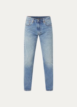 Levi's Heren 502 slim fit jeans met medium wassing in de kleur Indigo