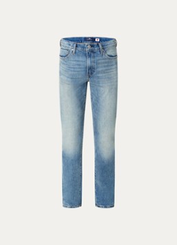 Levi's Heren 511 slim fit jeans met lichte wassing in de kleur Indigo