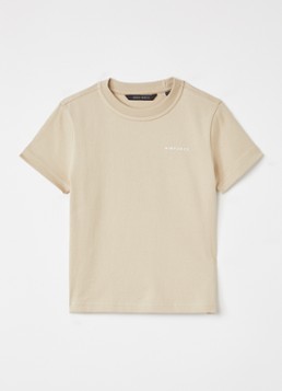 Airforce Jongens T-shirt met logo in de kleur Beige, maat: 4J=104