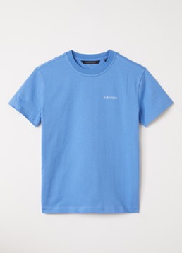 Airforce Jongens T-shirt met logo in de kleur Staalblauw, maat: 14J=164