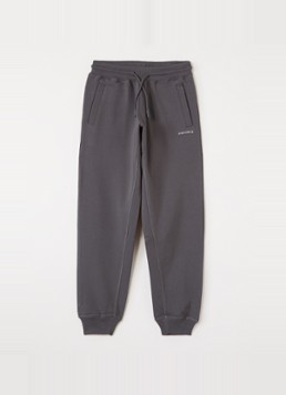 Airforce Jongens Tapered fit joggingbroek met logo in de kleur Taupe, maat: 140