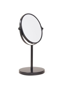 Aquanova Beau make-up spiegel 3x vergroting 19,5 cm Zwart - Deal