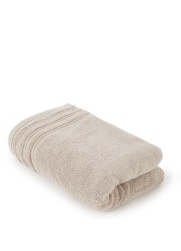 De Bijenkorf Home Evolution badlaken - 580 gr/m2 - 100 x 150 cm Taupe - Deal