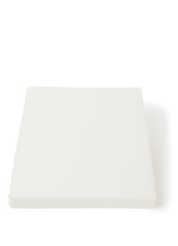 De Bijenkorf Home hoeslaken van katoensatijn 300TC, hoekhoogte 30 cm Ivoor - Deal