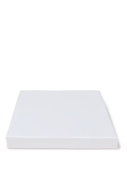 De Bijenkorf Home katoensatijn hoeslaken 300TC, hoekhoogte 10 cm Wit - Deal
