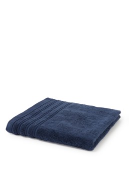 De Bijenkorf Home Evolution badlaken - 580 gr/m2 - 70 x 140 cm Donkerblauw - Deal