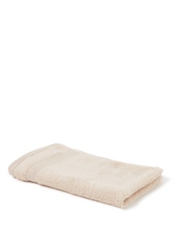 De Bijenkorf Home Softness gastendoek - 600 gr/m2 - 30 x 50 cm Beige - Deal