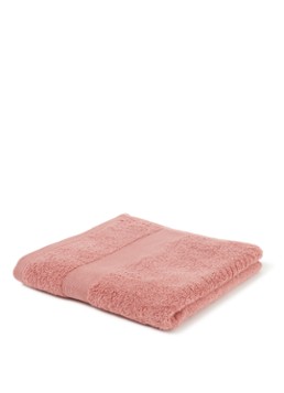 De Bijenkorf Home Softness badhanddoek - 600 gr/m2 - 60 x 110 cm Roze - Deal