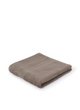 De Bijenkorf Home Softness badhanddoek - 600 gr/m2 - 60 x 110 cm Bruin - Deal