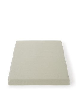De Bijenkorf Home Hoeslaken van katoensatijn 300TC, hoekhoogte 30 cm Groen - Deal