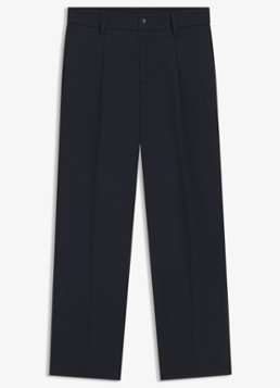 HUGO Heren Regular fit pantalon met steekzakken in de kleur Donkerblauw
