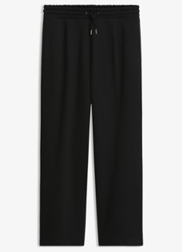 HUGO Heren Loose fit broek met opgestikte zakken en studs in de kleur Zwart
