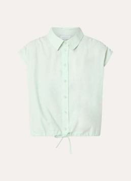 Alchemist Dames Flora blouse met kraag in de kleur Lichtgroen