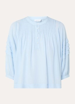 Alchemist Dames Freya tuniek met plooidetail in de kleur Lichtblauw